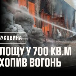 На Буковині рятувальники ліквідували масштабну пожежу на підприємстві