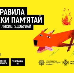 Не пали сміття та листя — і матимеш респект лисиці