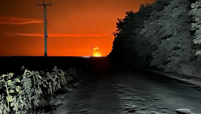 Новини України - Атака РФ: у Павлограді пожежу видно з Дніпра