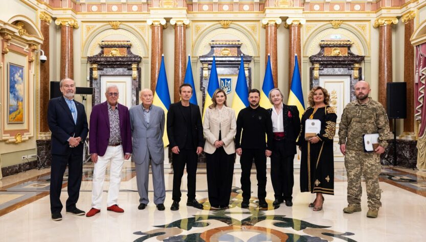 Володимир Зеленський вручив відзнаки «Національна легенда України»