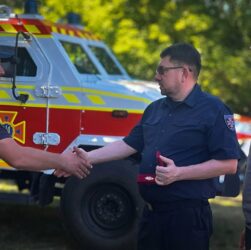 Керівництво ДСНС відзначило піротехніків, які розміновують Київщину