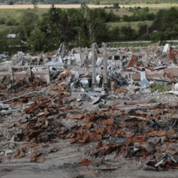 Новини України - Епіцентр вибуху під Житомиром показали з висоти