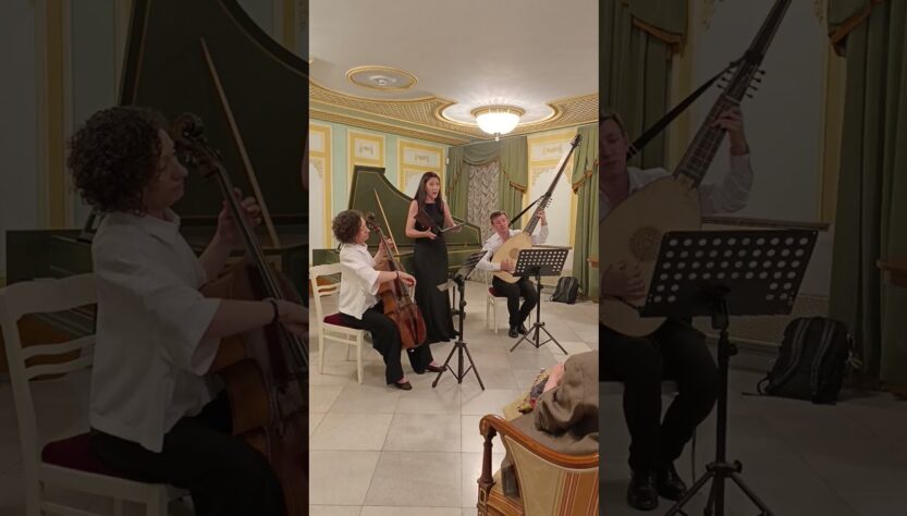 Фрагмент з концерту учасників барокових майстер-класів Йорґа Цвікера #classicalmusic #music