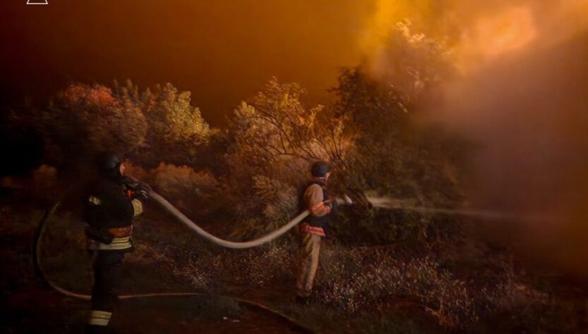Новини України - На Сумщині через обстріли виникли пожежі