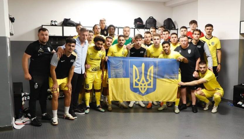 Новини спорту - Прапор України став каменем спотикання на матчі другого кола ЛК