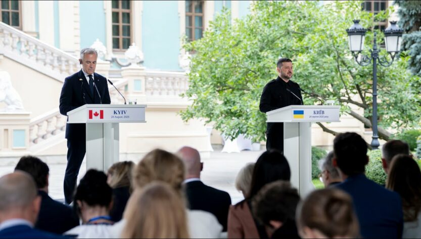 Заява Володимира Зеленського після зустрічі з Марком Карні в Києві