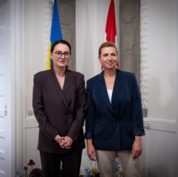 Новини України - Свириденко зустрілася з премʼєром Данії