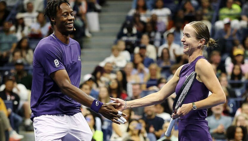 Новини спорту - Світоліна і Монфіс обмінялися поцілунком на US Open