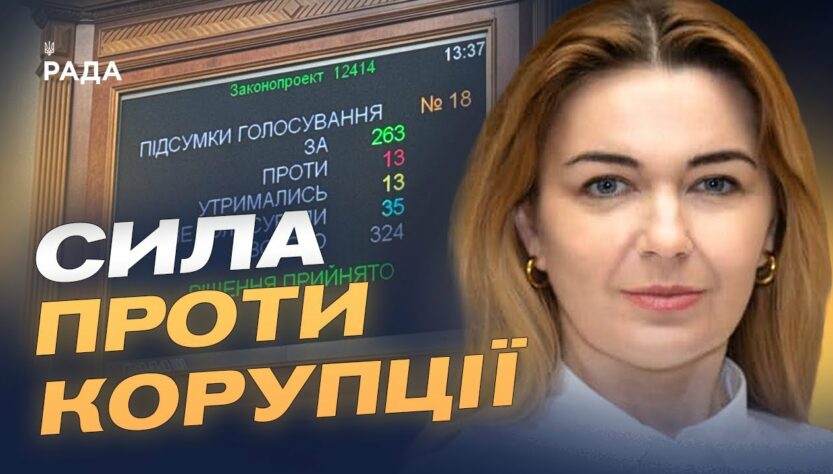 Як новий закон вплине на антикорупційні органи — пояснює народна депутатка Олена Мошенець