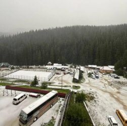 Новини України - У Карпатах випав сніг у серпні