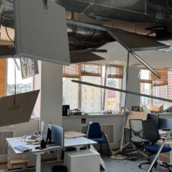 Новини Києва - Удар по Києву: пошкоджено Представництво ЄС в Україні