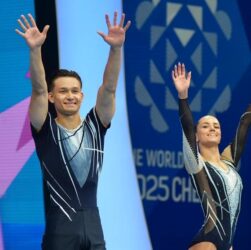 Новини спорту - Українська пара зі спортивної аеробіки здобула першу в історії медаль