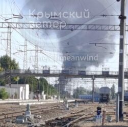 Новини України - В Криму дрони атакували залізничну інфраструктуру