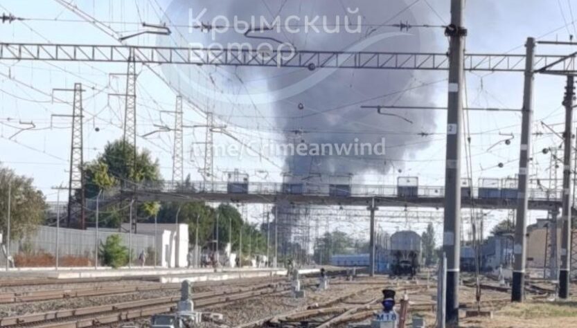 Новини України - В Криму дрони атакували залізничну інфраструктуру