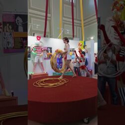 Виступ на презентації виставки "Перформативне мистецтво. Цирк." #ukraine #цирк