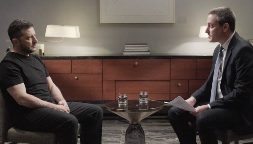 Інтерв'ю Володимира Зеленського для Axios