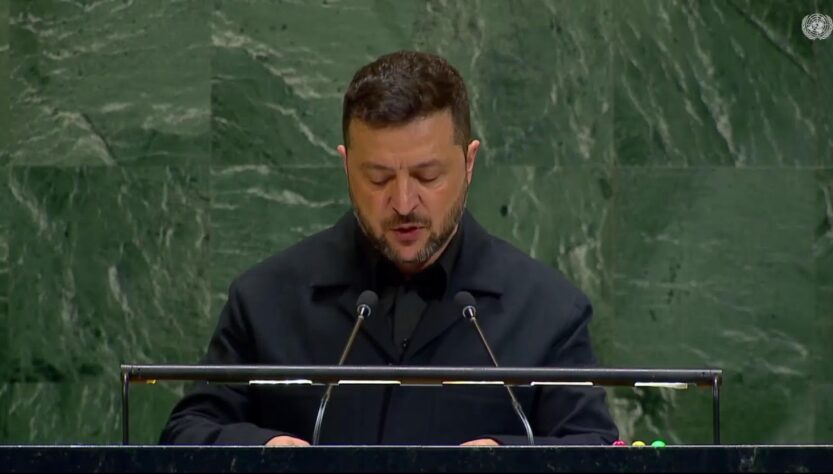 Виступ Президента України Володимира ЗЕЛЕНСЬКОГО на загальних дебатах 80-ї сесії ГА ООН