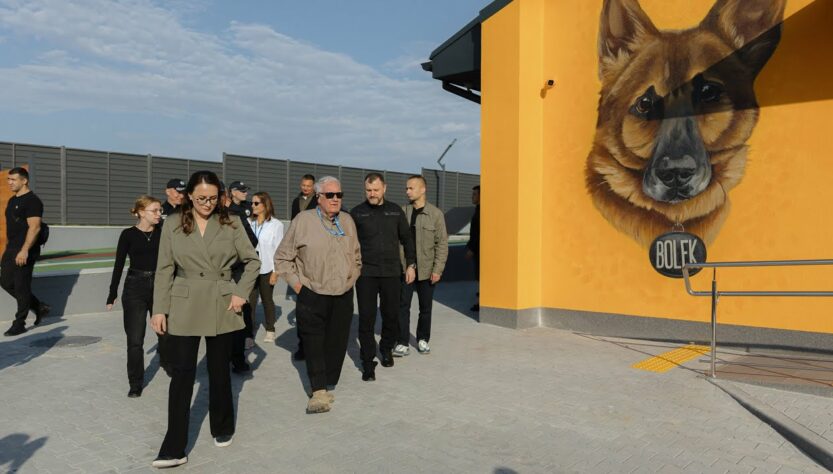 Офіційне відкриття нового кінологічного центру поліції Київщини