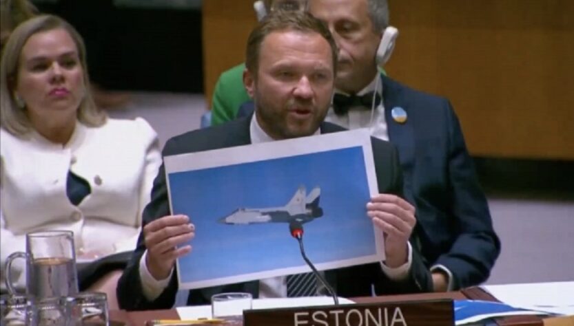 Новини світу - Естонія в ООН показала, як збрехали росіяни