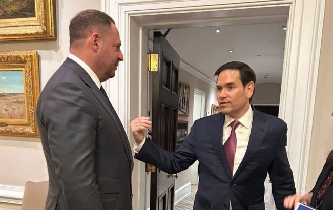 Новини України - Голова ОП провів переговори з держсекретарем Рубіо