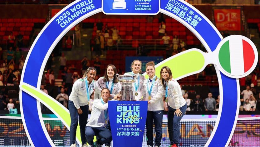 Новини спорту - Італійки, які перемогли Україну, стали переможницями Кубка Біллі Джин Кінг