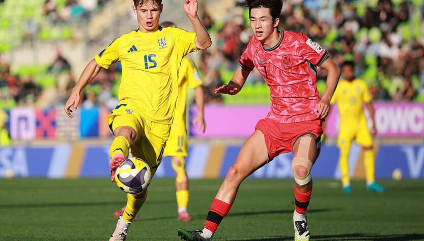 Новини спорту - Хавбек України U-20 відзначився титулом кращого у матчі з Південною Кореєю
