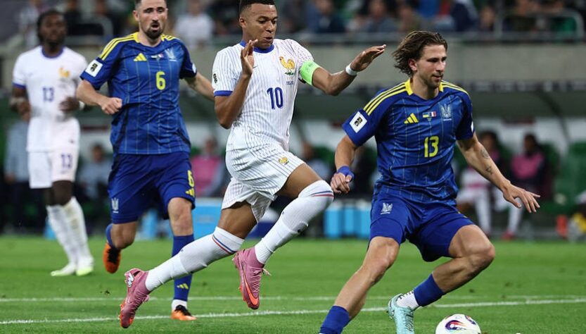 Новини спорту - Переможні французи збиткують над збірною України з рахунком 2:0