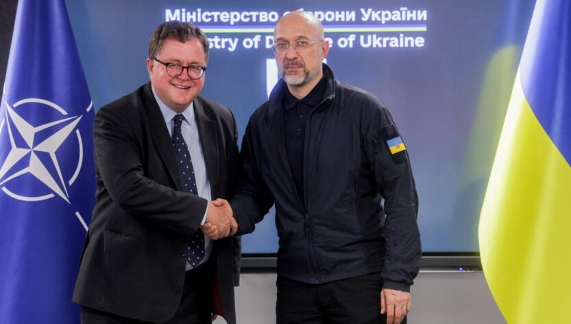 Новини України - Шмигаль зустрівся з представником НАТО