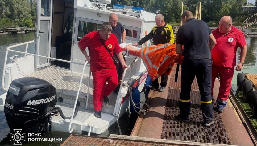 Новини України - Тимчасову переправу через Дніпро організовано в Кременчуці