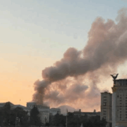 Новини Києва - У Києві горить урядова будівля - мер