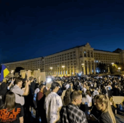 Новини України - У Києві протестують проти посилення покарання для військових