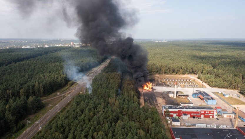 Новини світу - У Вільнюсі вибухнули вагони зі зрідженим газом