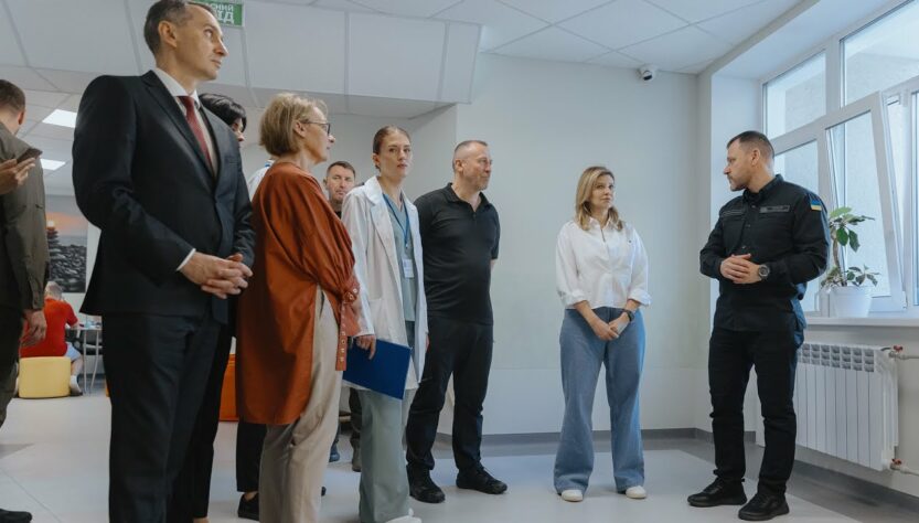 Олена Зеленська відвідала провідний медичний центр ментального здоров’я МВС