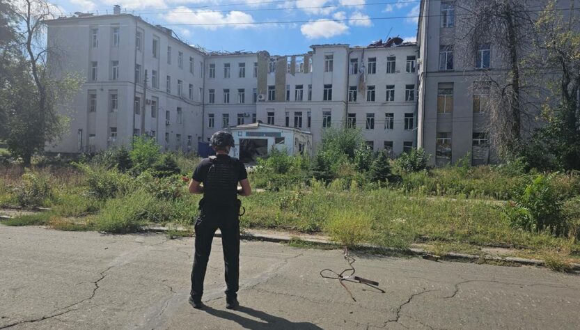 Новини України - Війська РФ прицільно атакували Костянтинівську лікарню авіабомбами