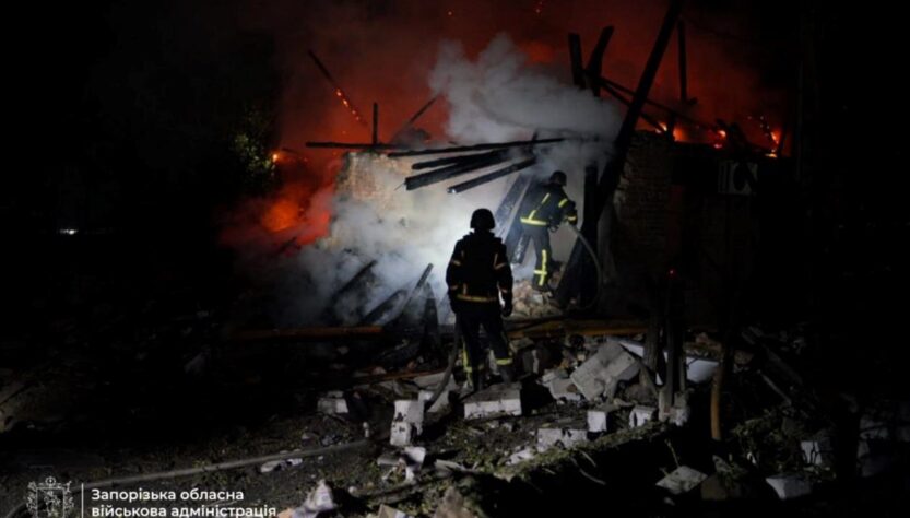 Новини України - Внаслідок нічної атаки РФ на Запоріжжя загинула одна людина