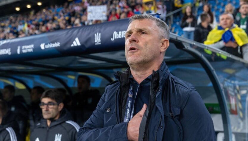 Новини спорту - З великою повагою Ребров поставився до зустрічі з військовими України