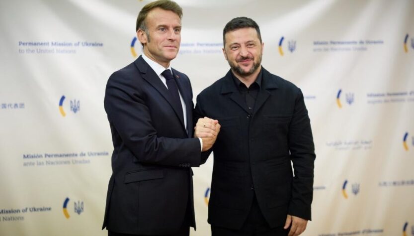 Новини України - Зеленський обговорив із Макроном використання заморожених активів РФ