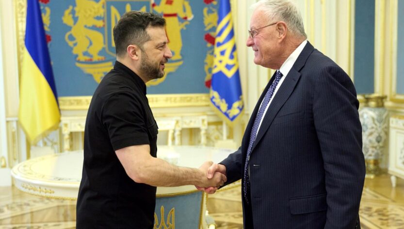 Новини України - Зеленський жартома порівняв Келлога з ППО та запропонував громадянство