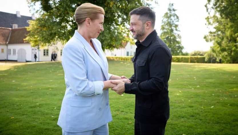 Новини України - Зеленський зустрівся із прем'єркою Данії