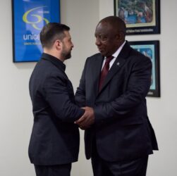 Новини України - Зеленський зустрівся з президентом ПАР