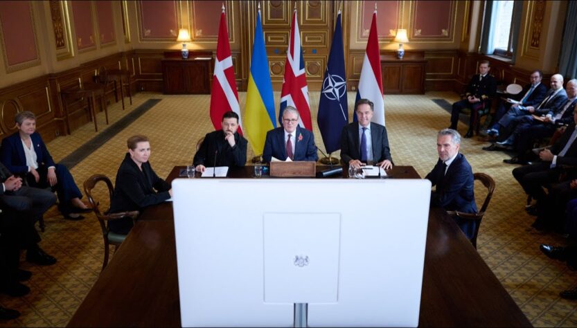 Виступ Президента України Володимира Зеленського на засіданні Коаліції охочих