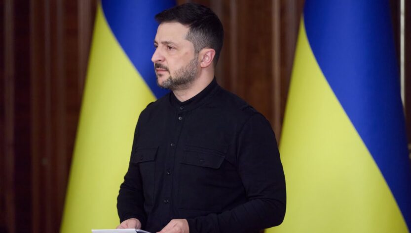 Брифінг Президента України Володимира Зеленського