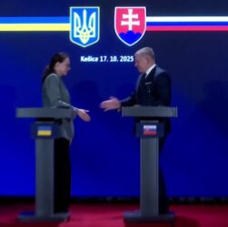 17.10.2025 Заяви Ю. Свириденко та Р. Фіцо для представників медіа