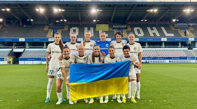 Новини спорту - Футболістки Ворскли зіграли внічию з данками в матчі Кубка Європи УЄФА
