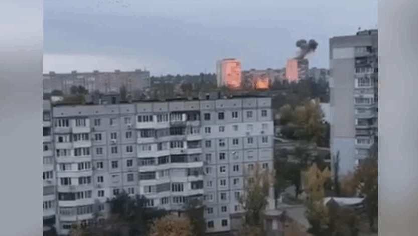 Новини України - Моменти влучань у Херсоні показали на відео