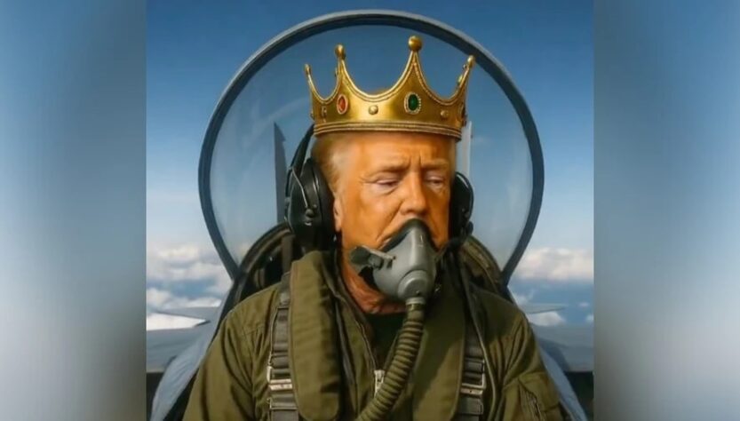 Новини світу - Нове відео Трампа: "король" атакує фекаліями протестувальників з літака