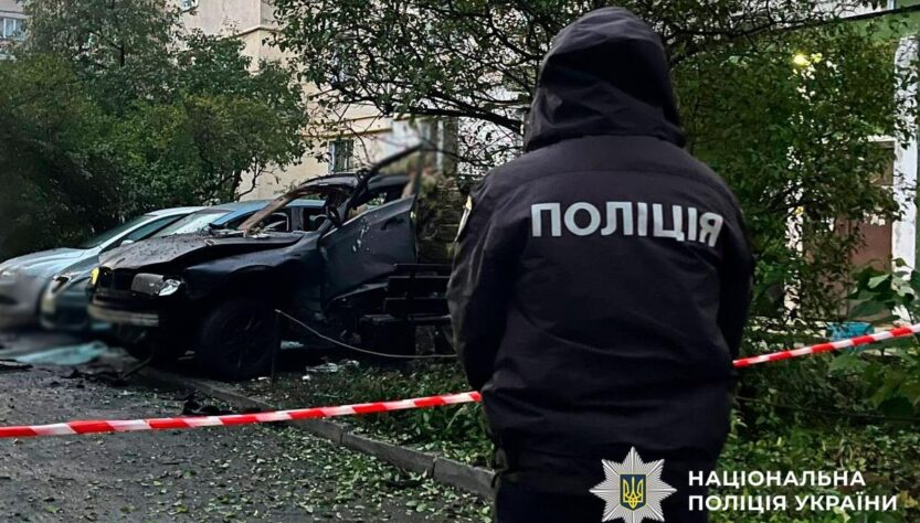 Новини Києва - У Києві підірвали автомобіль BMW
