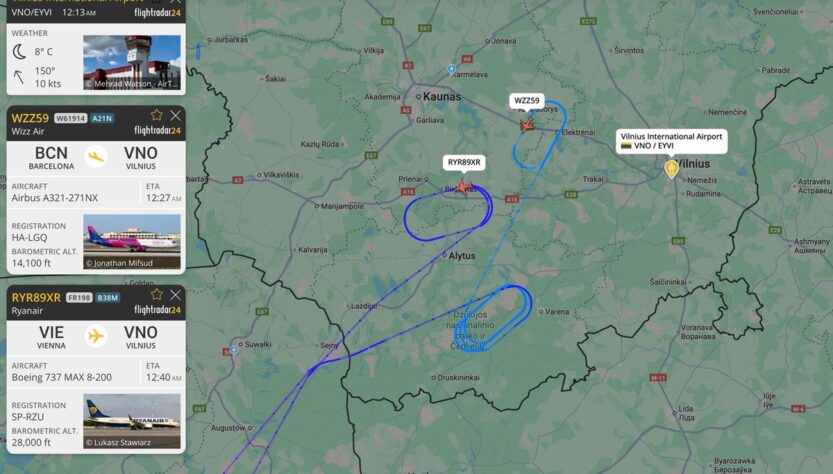 Новини світу - У Вільнюсі аеропорт припинив роботу через повітряні кулі