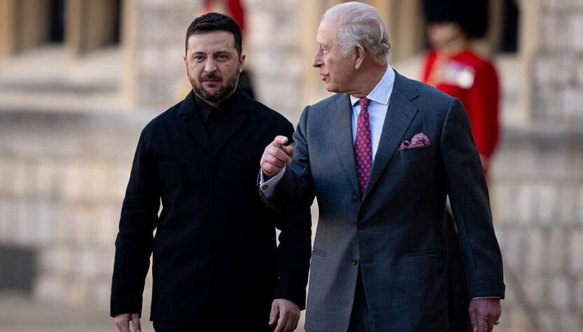 Новини України - Зеленський прибув у Лондоні і зустрівся з королем