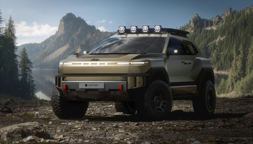 Авто новини - Hyundai представила концепт нового позашляховика Crater